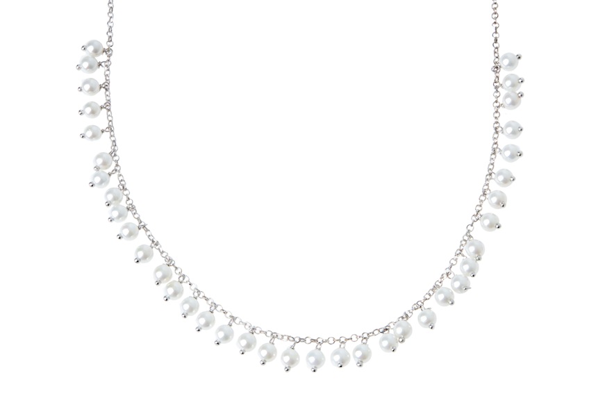 Necklace silver with shell Selezione Zanolli