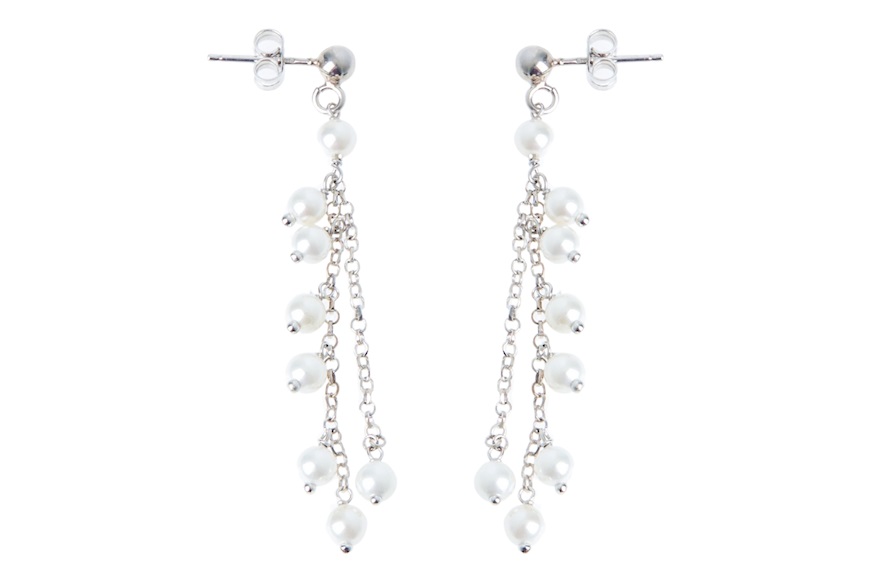 Earrings silver with shell Selezione Zanolli