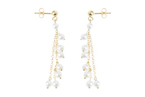 Earrings silver with shell Selezione Zanolli