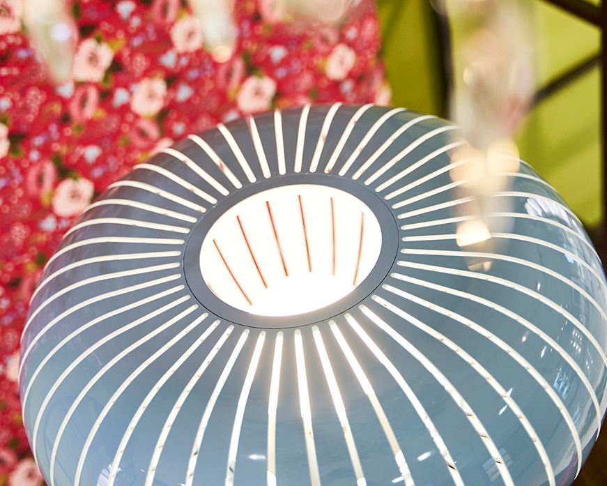 Lampada da tavolo Teresa Azzurro Kartell