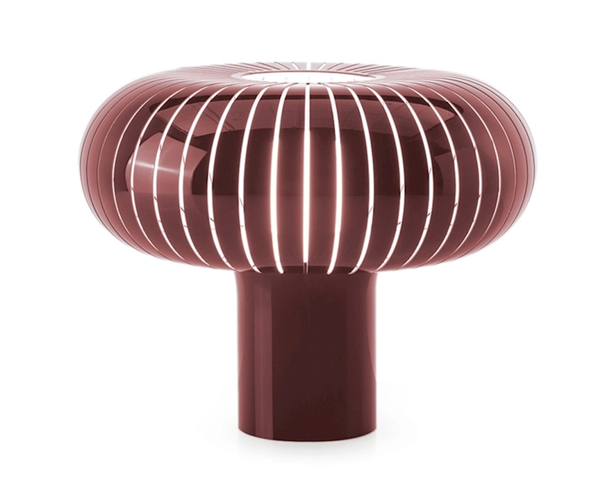 Lampada da tavolo Teresa Bordeaux Kartell