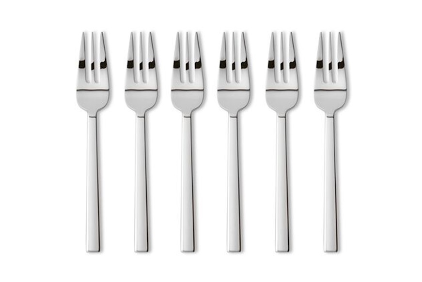 Set forchette dolce Neutra acciaio 6 pezzi Sambonet