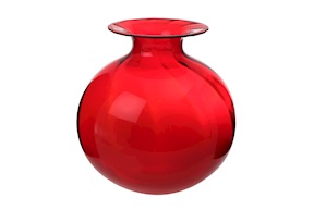 Vase Elios red Onlylux