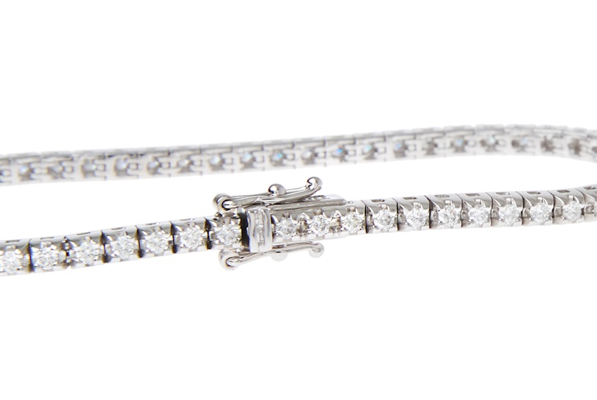 Bracciale Tennis oro 750‰ e diamanti ct. 1.50 Davite & Delucchi