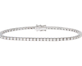 Bracciale tennis oro 750‰ e diamanti ct. 1.50 Davite & Delucchi