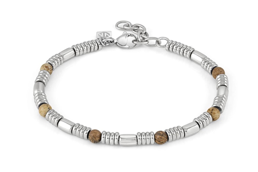 Bracciale Uomo Instinctstyle acciaio e legno Nomination