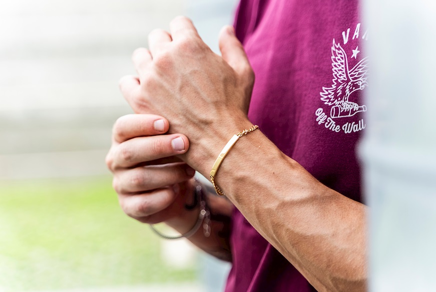 Bracciale Myto argento dorato Sovrani