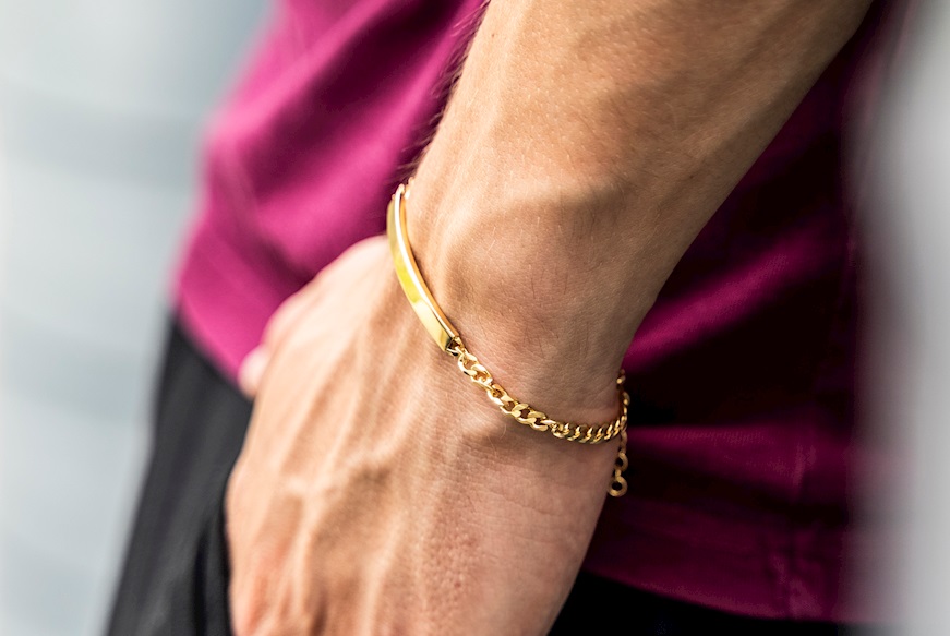 Bracciale Myto argento dorato Sovrani