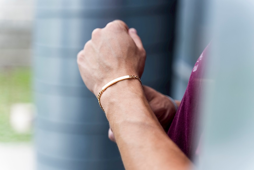 Bracciale Myto argento dorato Sovrani