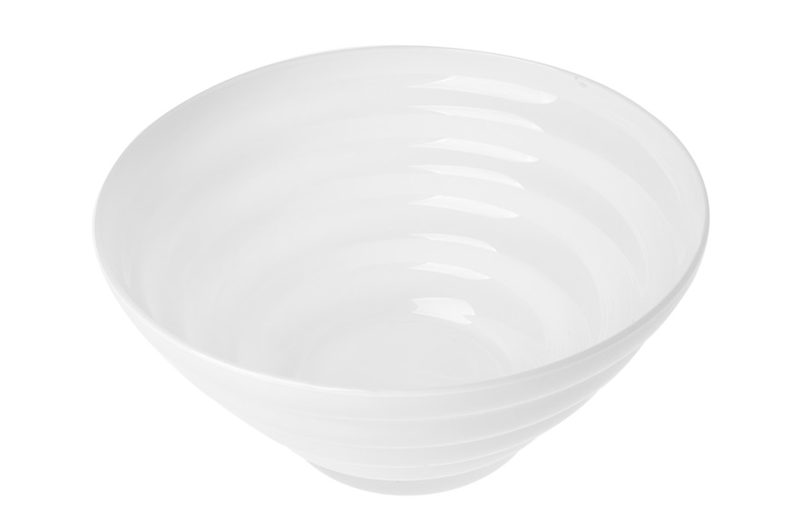 Bowl Anelli milk white Onlylux