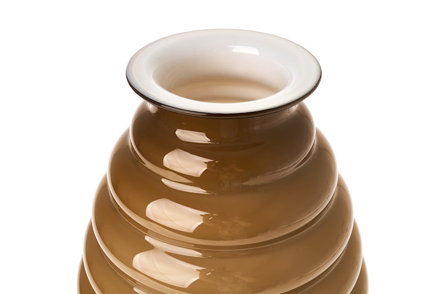 Vaso Anelli opale fume' Onlylux