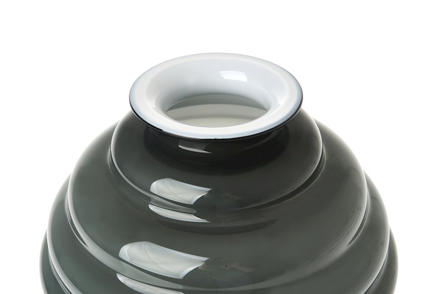 Vase Anelli grey Onlylux