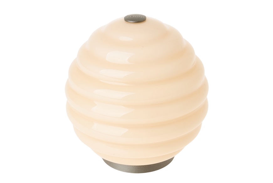 Lampada da tavolo Deco Luce vetro di Murano Pesca Venini