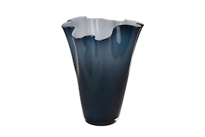 Vase Wave blue Onlylux