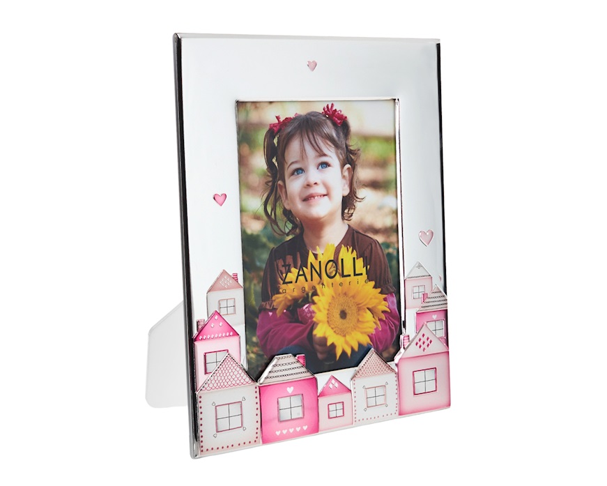 Cornice Casette argento pvd rosa Selezione Zanolli