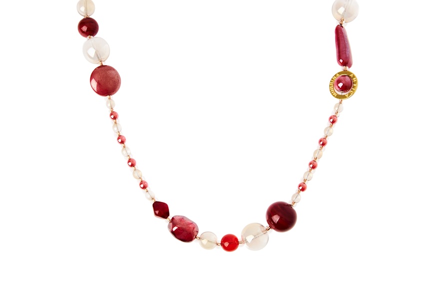 Collana Fun rosso Antica Murrina