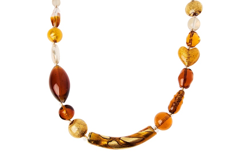 Necklace Carnival amber Antica Murrina