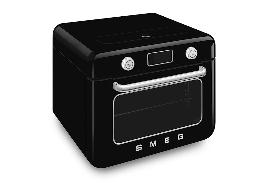 Forno combinato a vapore Nero Smeg