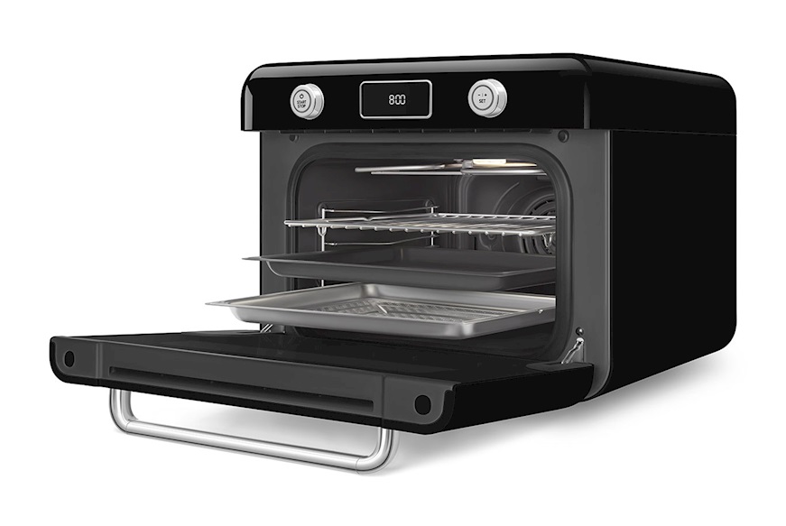 Forno combinato a vapore Nero Smeg