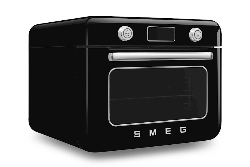Forno combinato a vapore Nero Smeg