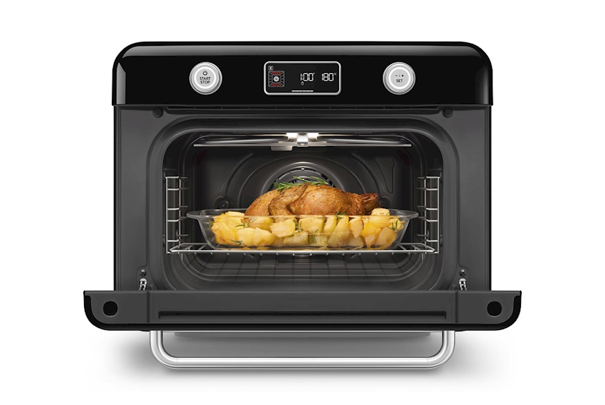 Forno combinato a vapore Nero Smeg
