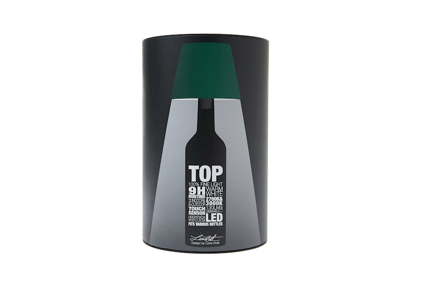 Lampada per bottiglie Top 2.0 verde scuro Sompex