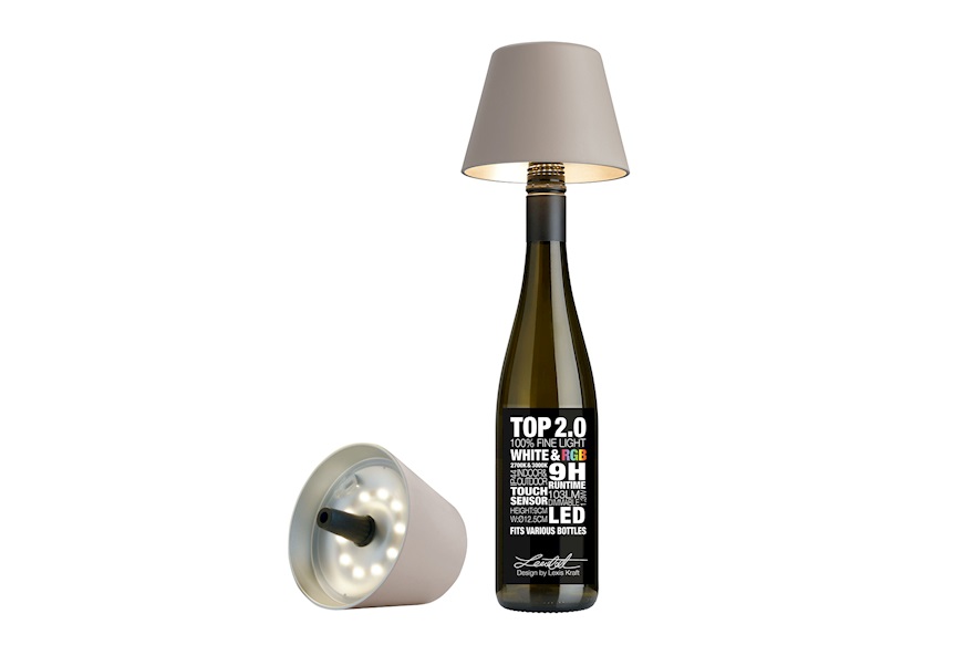 Bottle lamp Top 2.0 sand Sompex