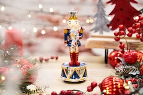 Idea regalo Natale Soldatino musicale blu Selezione Zanolli