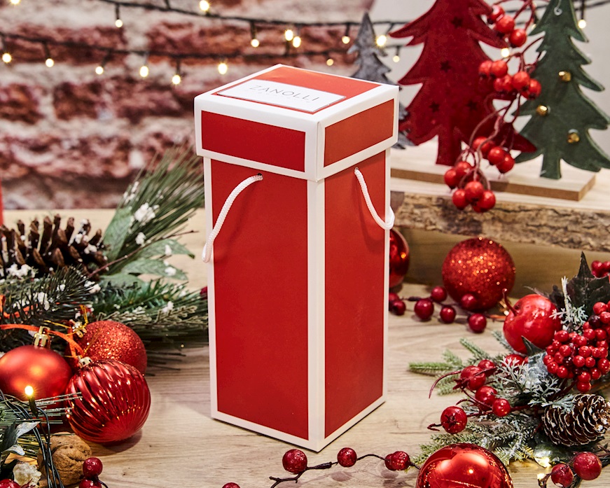 Idea regalo Natale Soldatino con albero di Natale oro con luce LED Selezione Zanolli