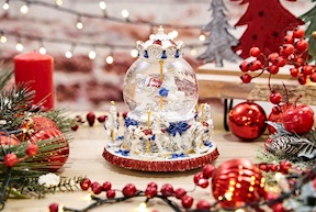 Idea regalo Natale Carillon biostra boule de neige Selezione Zanolli