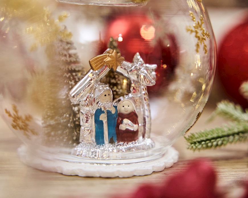 Nativity scene Sphere Tealight Selezione Zanolli