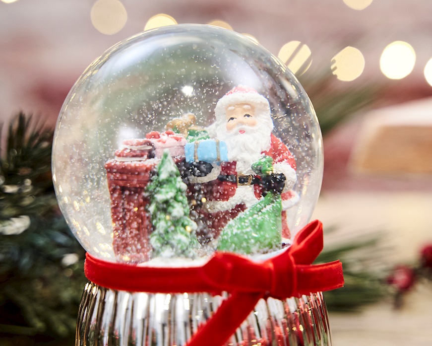 Idea regalo Natale Carillon boule de neige media Selezione Zanolli