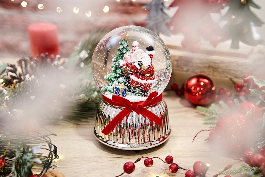 Idea regalo Natale Carillon Boule de neige grande Selezione Zanolli