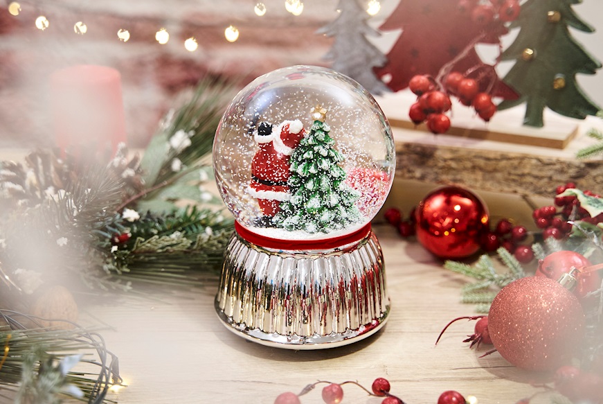 Idea regalo Natale Carillon Boule de neige grande Selezione Zanolli
