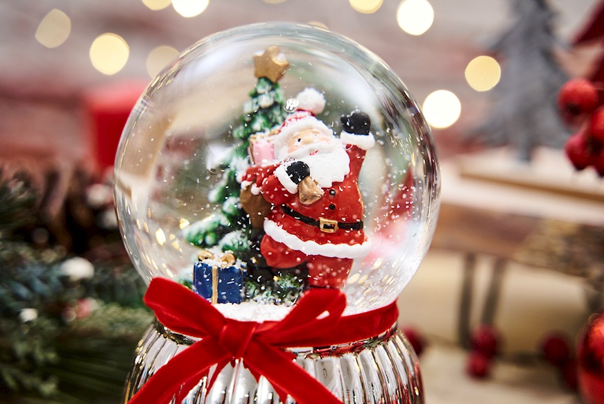 Idea regalo Natale Carillon Boule de neige grande Selezione Zanolli