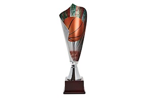 Trofeo Basket con base in plastica Selezione Zanolli