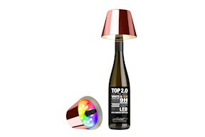 Bottle lamp Top 2.0 rose gold Sompex