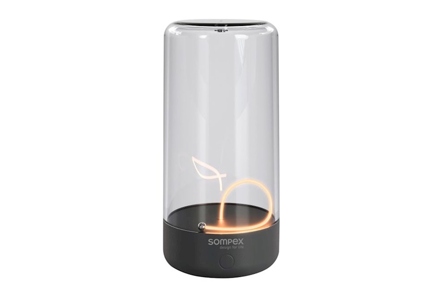 Lampada ricaricabile Pulse antracite Sompex