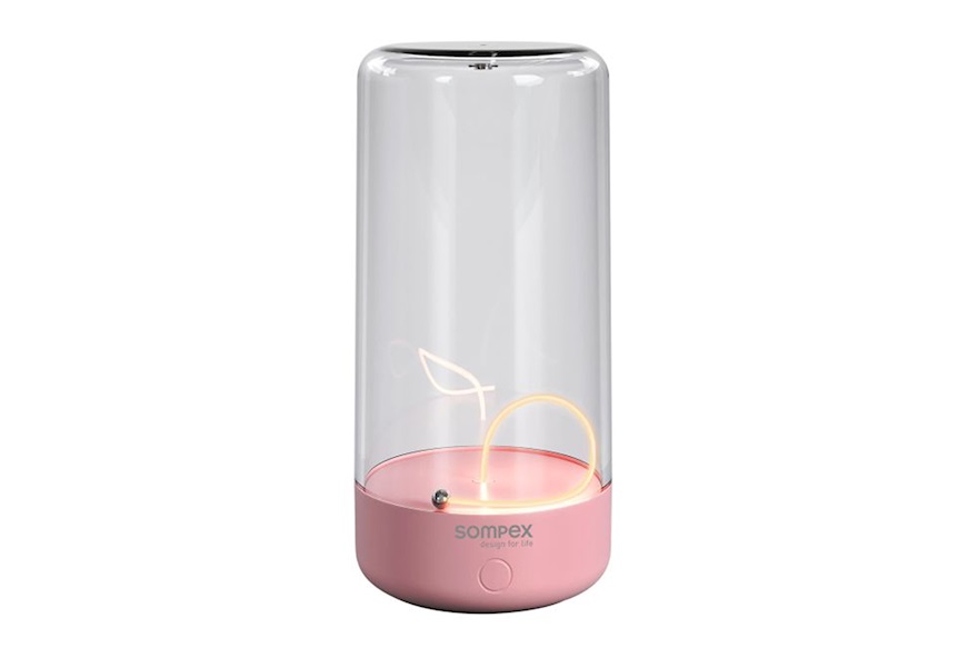 Lampada ricaricabile Pulse rosa Sompex