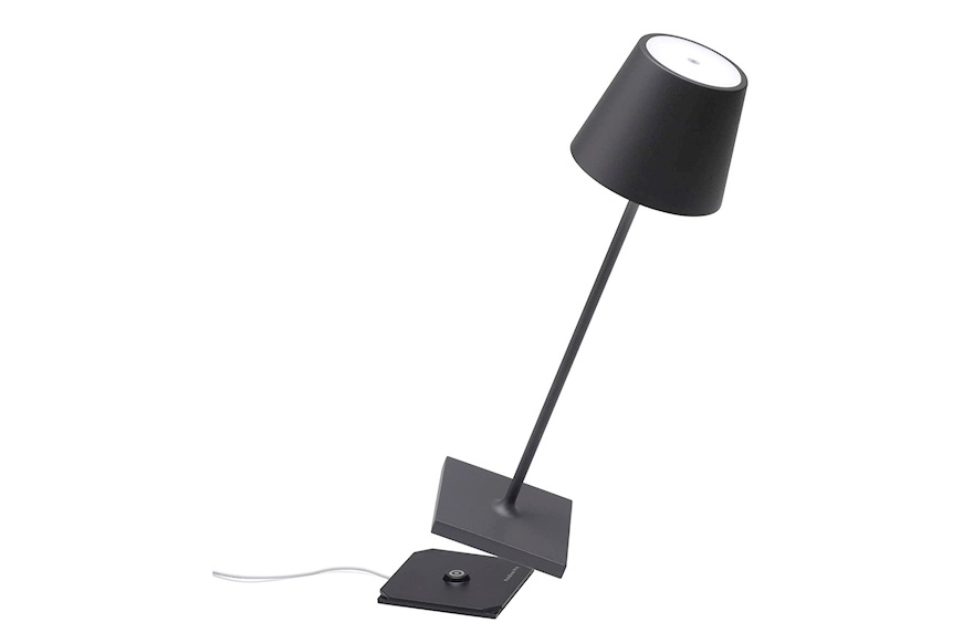 Table lamp Poldina Pro Dark Grey Zafferano