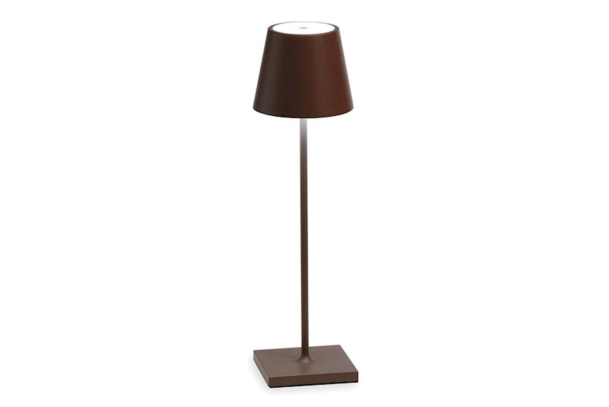 Table lamp Poldina Pro Corten Zafferano