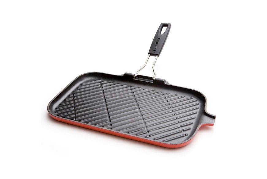 Bistecchiera rettangolare ciliegia Le Creuset