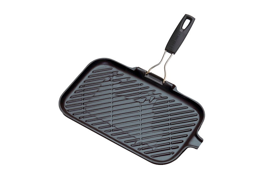 Bistecchiera rettangolare nero Le Creuset