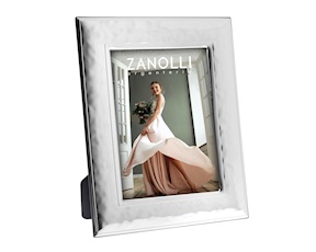 Cornice portafoto con fascia martellata Selezione Zanolli