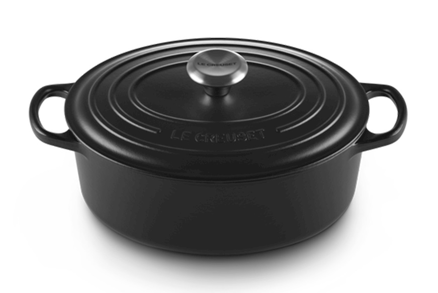 Cocotte ovale Evolution ghisa nera Le Creuset
