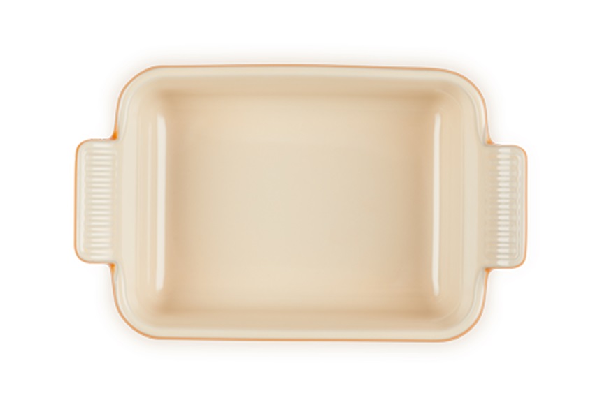 Pirofila Rettangolare Tradition gres arancio Le Creuset