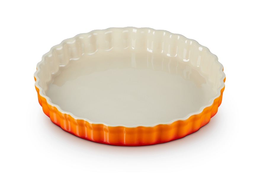 Tortiera Rotonda Tradition gres arancio Le Creuset