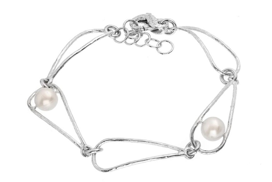 Bracciale Giulia argento con perle Selezione Zanolli