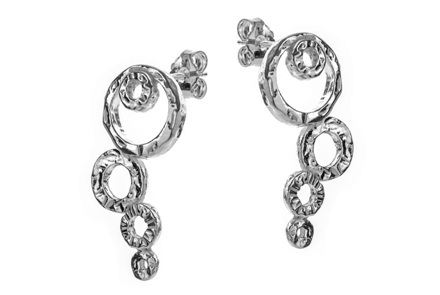 Earrings Clio silver Selezione Zanolli
