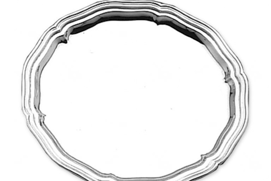 Bottle coaster silver in 18th century style Selezione Zanolli